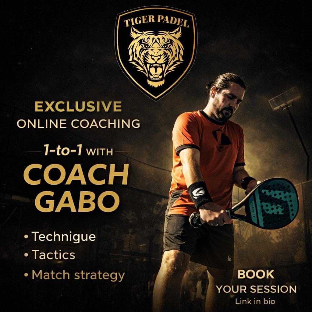 COACH GABO TIGER PADEL